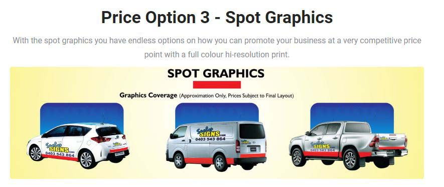 Vehicle Signage