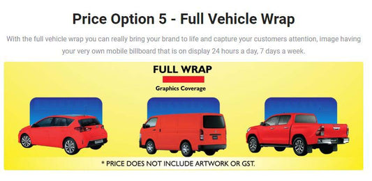 Vehicle Signage